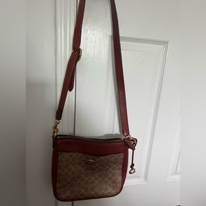 Coach's Coated Canvas Signature Chaise Crossbody